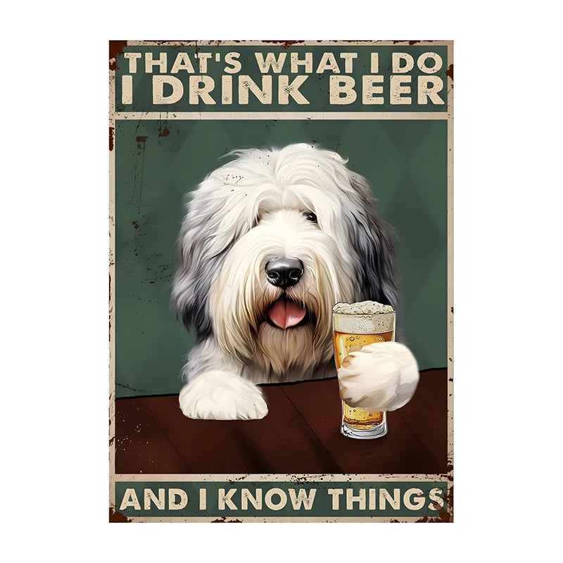 C'est ce que je fais, je bois de la bière Poster