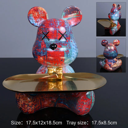 Bear Sculpture Catch-All Tray