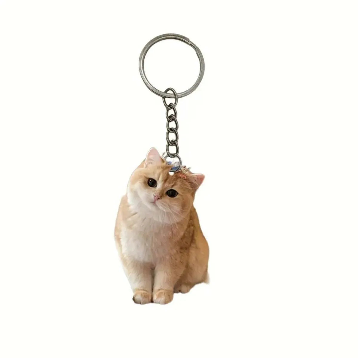 Porte-clés 3D joli chat