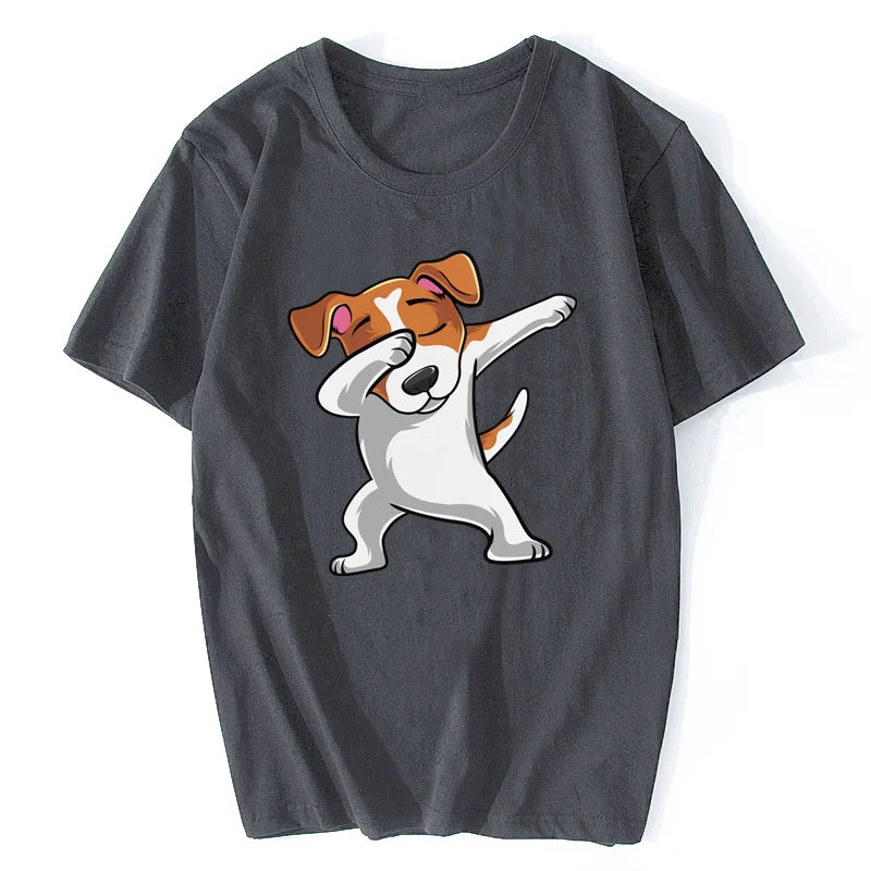 Dabbing Jack Russell T-Shirt