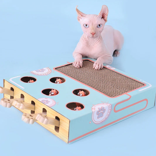 Interactive Gopher Cat Scratcher Toy