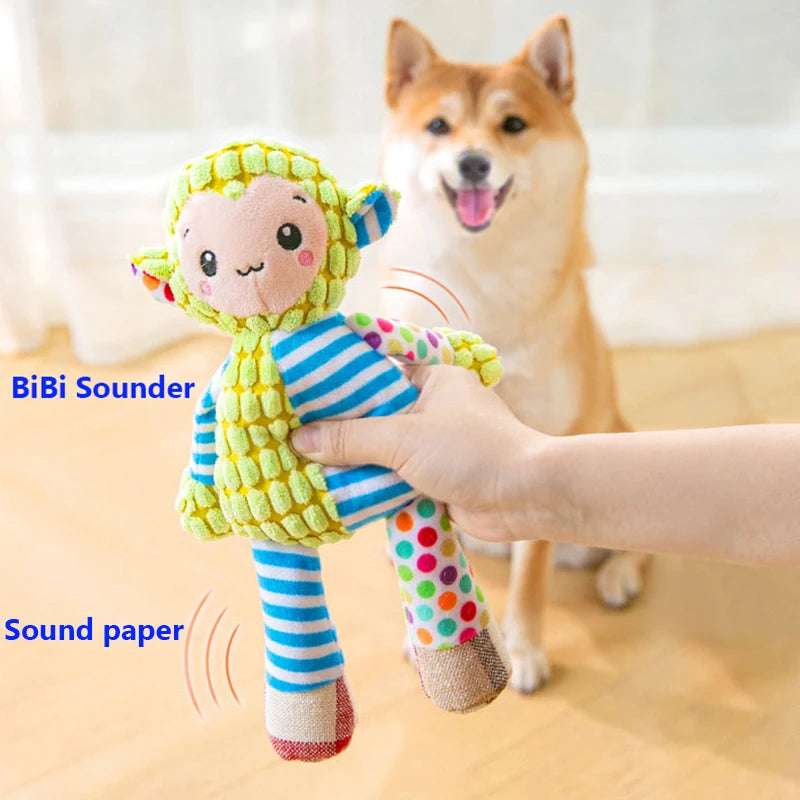 Interactive Plush Pet Puzzle Toy