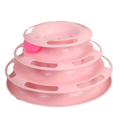Three-Layer Cat Ball Toy