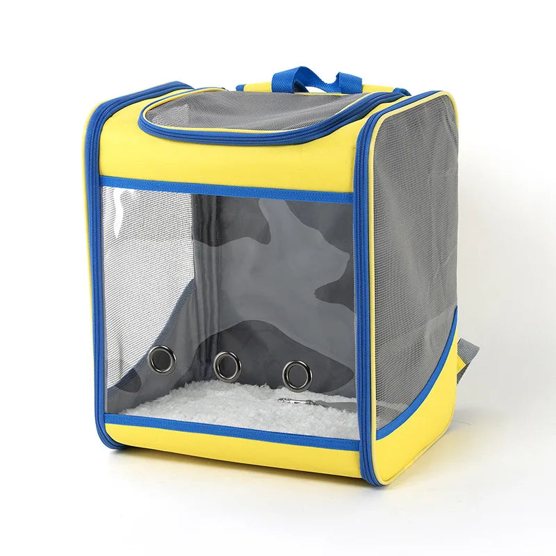 Zaino portatile per animali domestici di grande capacità