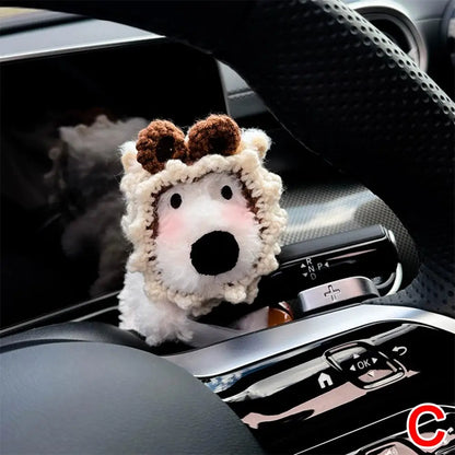 Cute Reindeer Dog Gear Shift Ornament