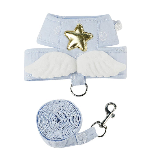 Angel Wings Cat Harness Set