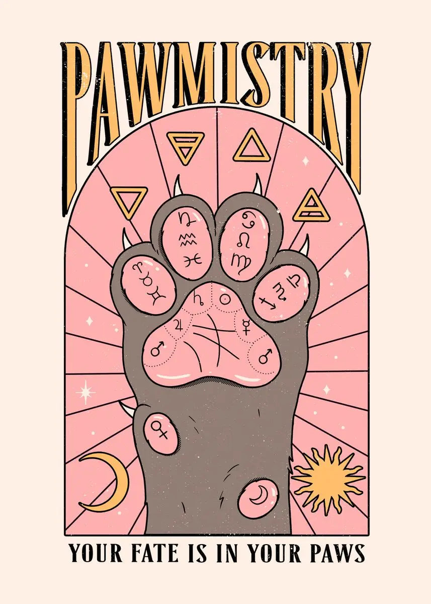 Cat Vintage Poster Tarot