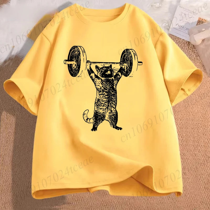 Gym Cat Humor Shirt