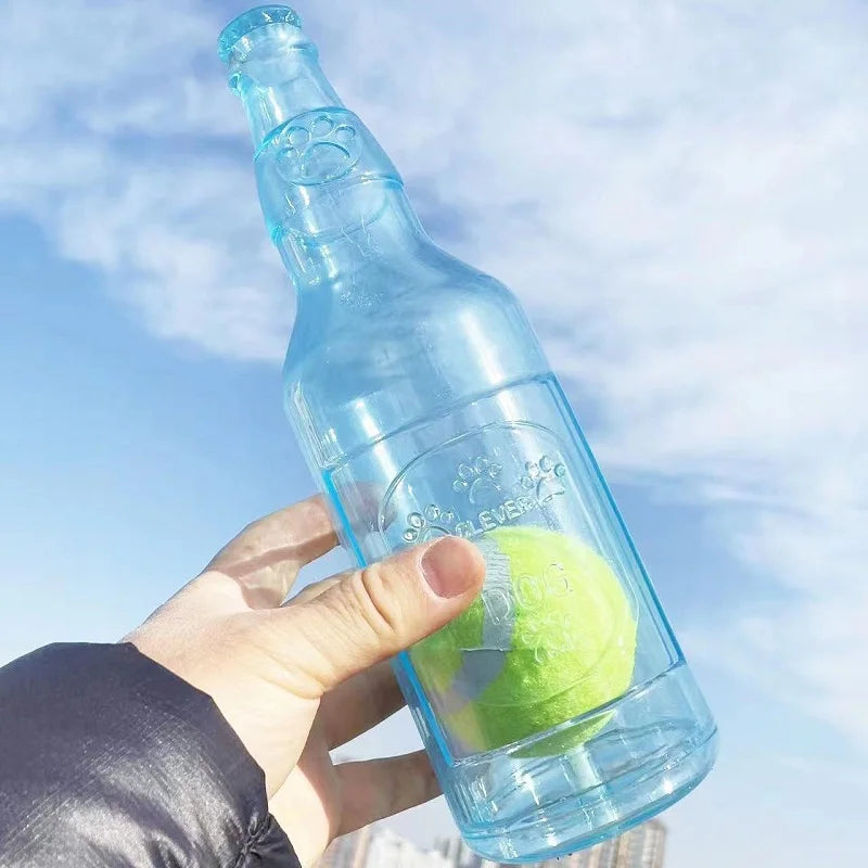 Interactive Dog Puzzle Bottle Toy