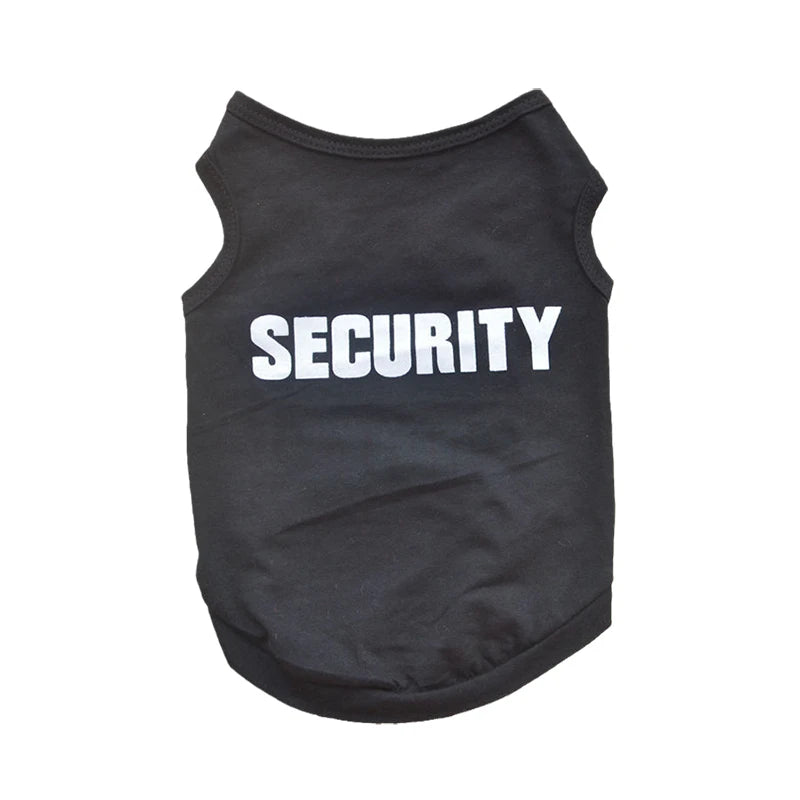 Camisa para cachorro de segurança para animais de estimação