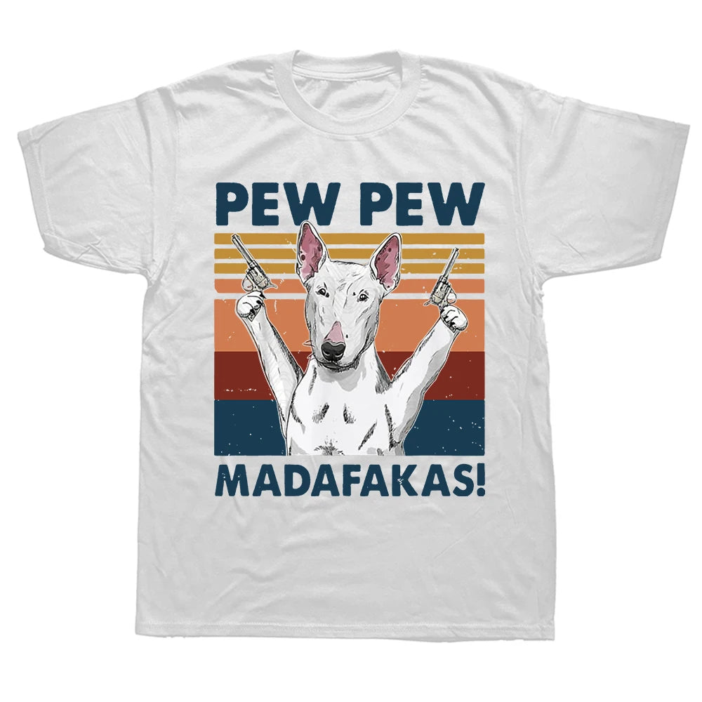 Bull Terrier “Pew Pew” T-Shirt