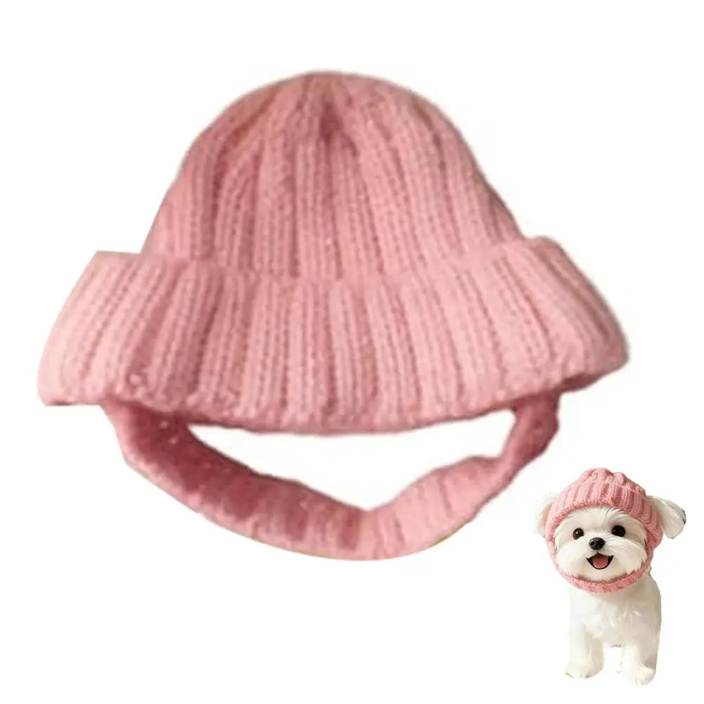 Cute Knitted Pet Winter Hat