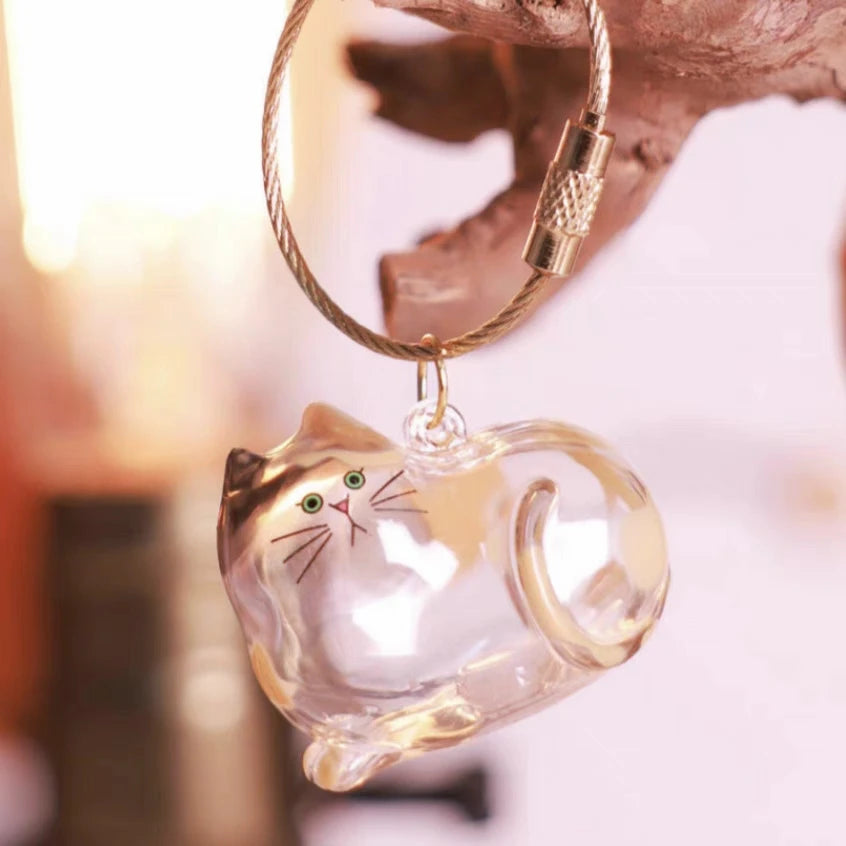 Mặt dây chuyền móc khóa theo chủ đề mèo