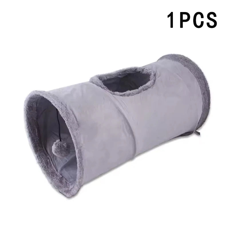 Plush Cat Tunnel Toy