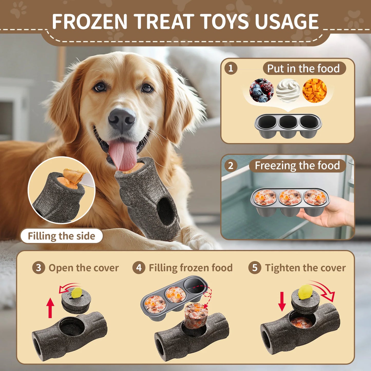 Frost Bite Enrich ของเล่นป้อน