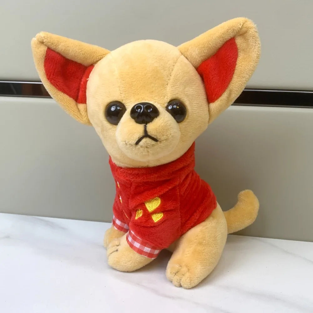 Brinquedos de boneca de pelúcia chihuahua