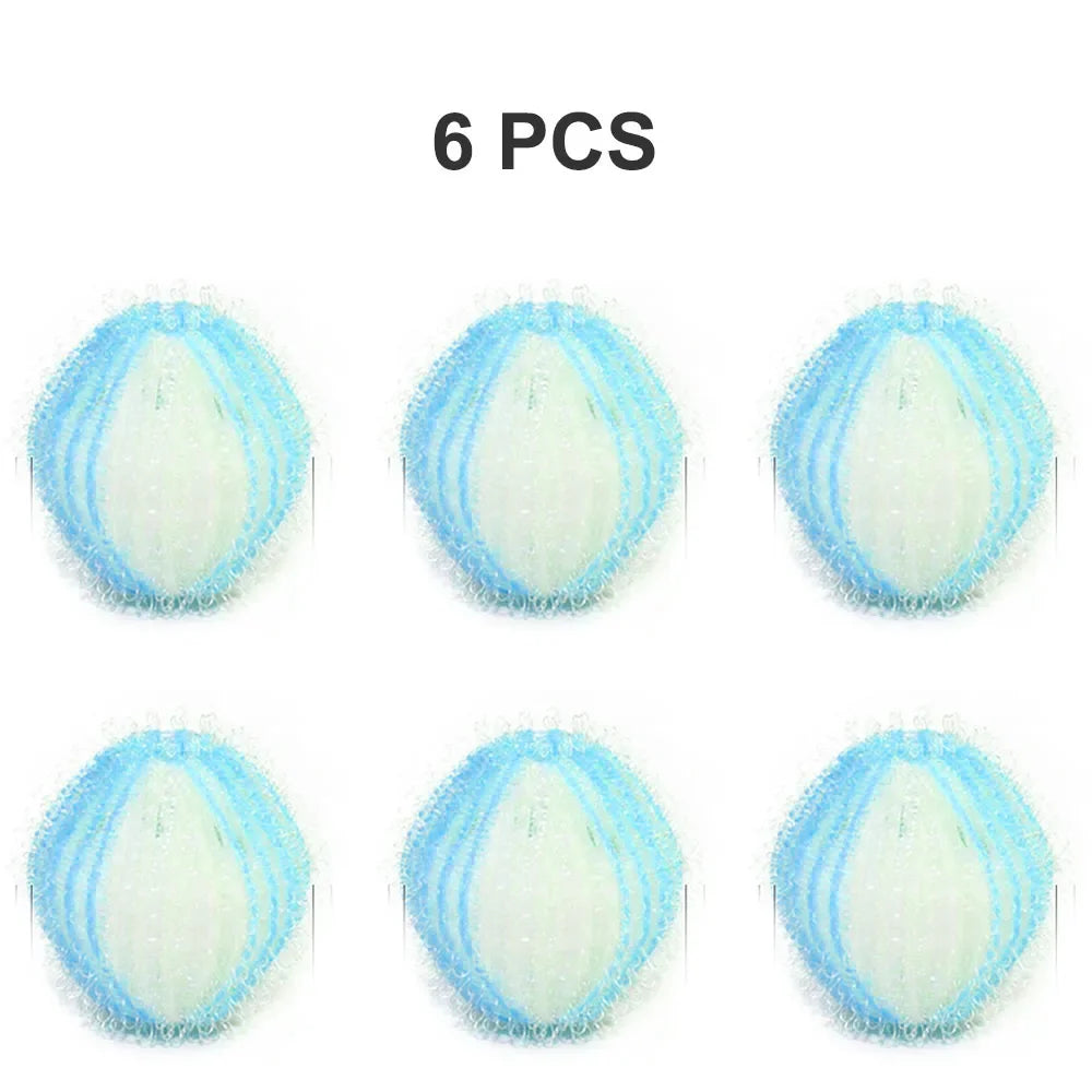 6pcs Pet Hair Remover for Laundry