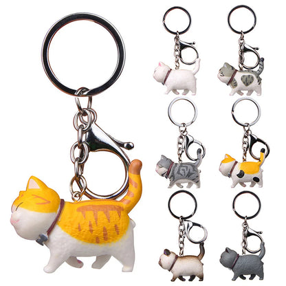 Porte-clés chatons de dessin animé