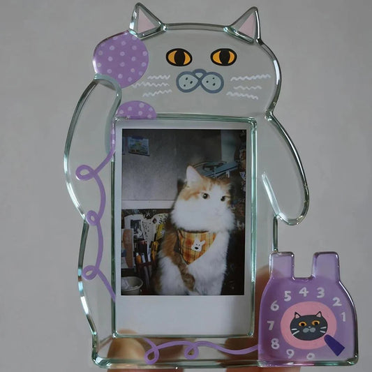 Cute Kitten Photo Frame Decor