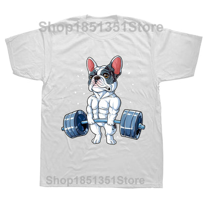 French Bulldog Powerlifter Tee