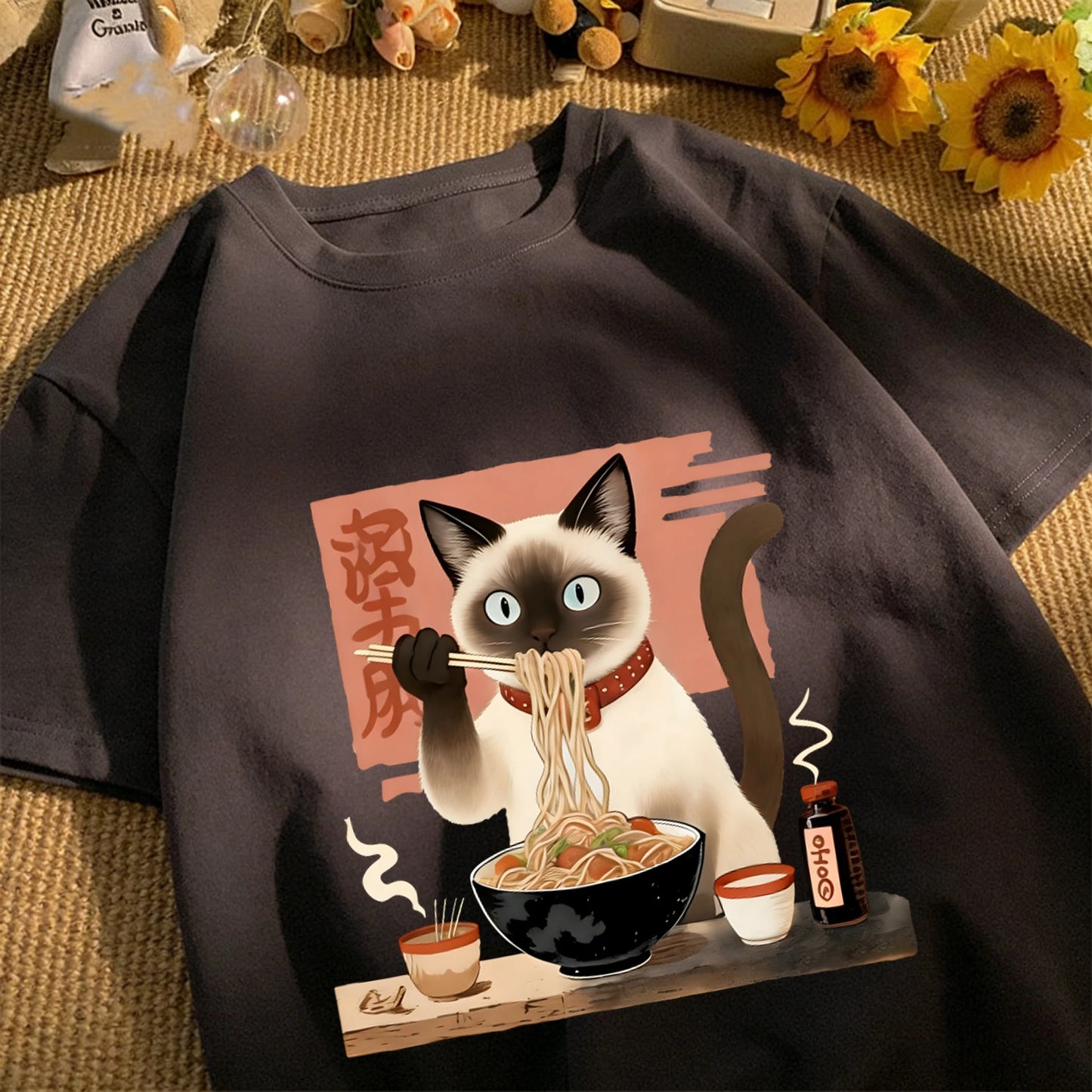 Siamese Eat Ramen Shirt