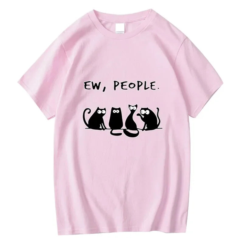 Ew People Funny Cat Shirt
