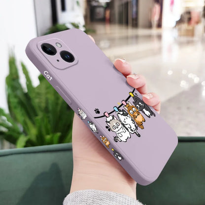 Silicone Cat iPhone Case
