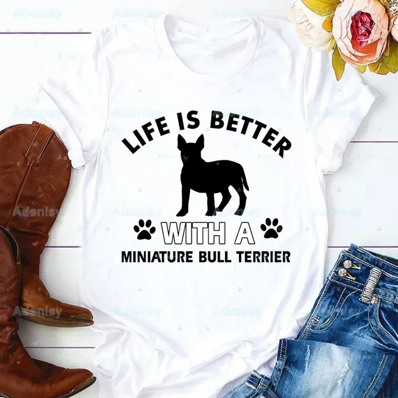 Bull Terrier Artistic Collection T-Shirt