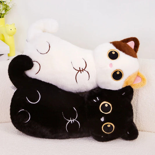 かわいい猫のぬいぐるみ枕ソフト