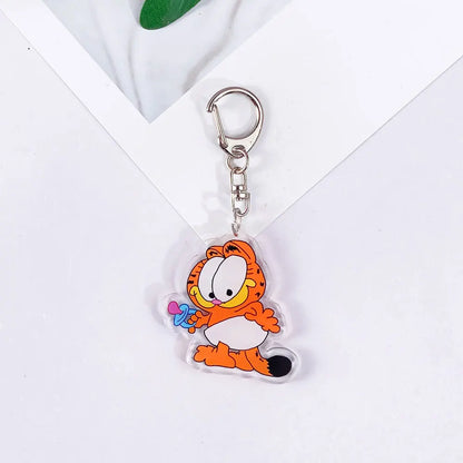 Porte-clés à breloques Garfield