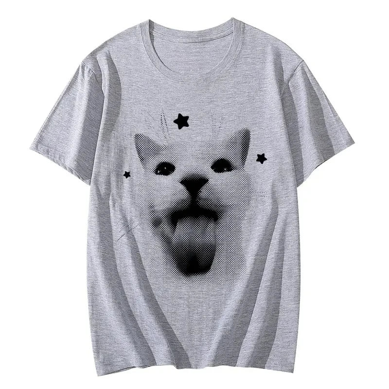 Funny Cat Graphic T-Shirts