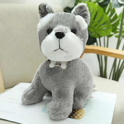 Premium Curly Brown Poodle Plush Toy