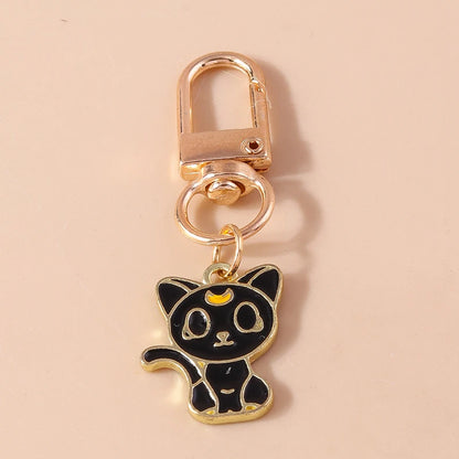 Cute Cartoon Cat Keychain
