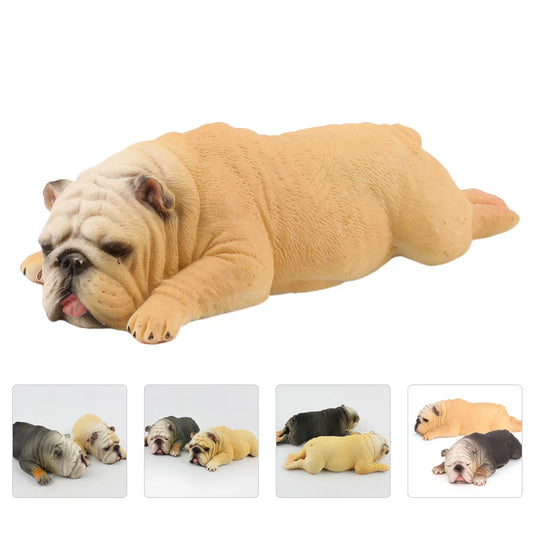 Statue Dog Bulldog Home Decor