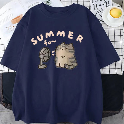 Summer Cat Mood Shirt
