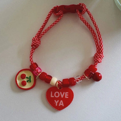 Smiling Face Breakaway Pet Collar