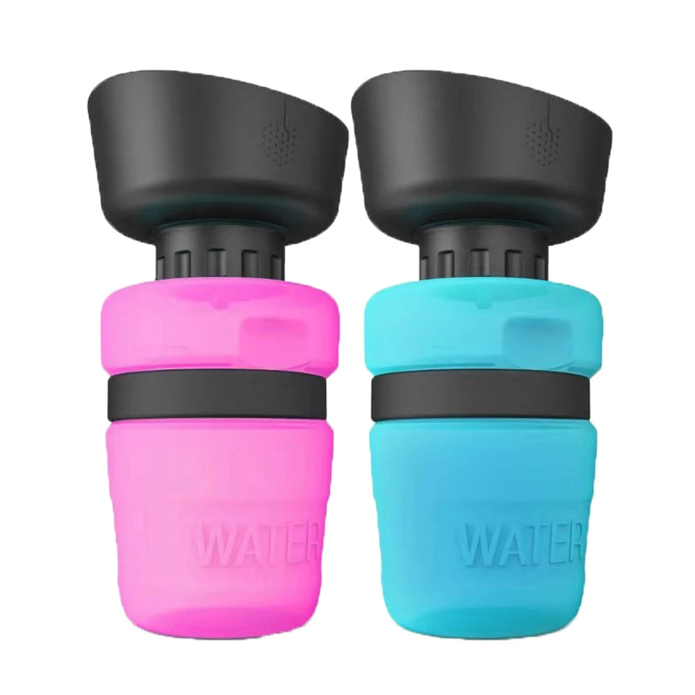 520 ml Portable Dog Water Bottle with Drinking Bowl