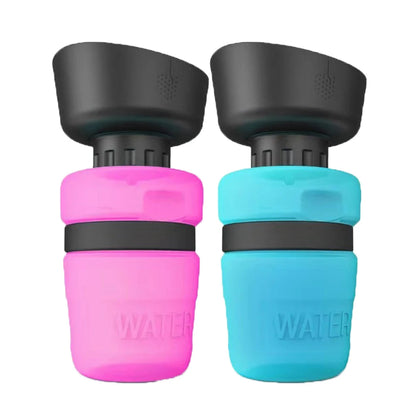 520 ml Portable Dog Water Bottle with Drinking Bowl