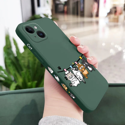Silicone Cat iPhone Case