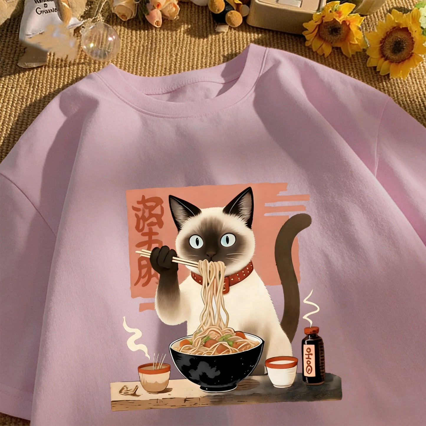 Siamese Eat Ramen Shirt
