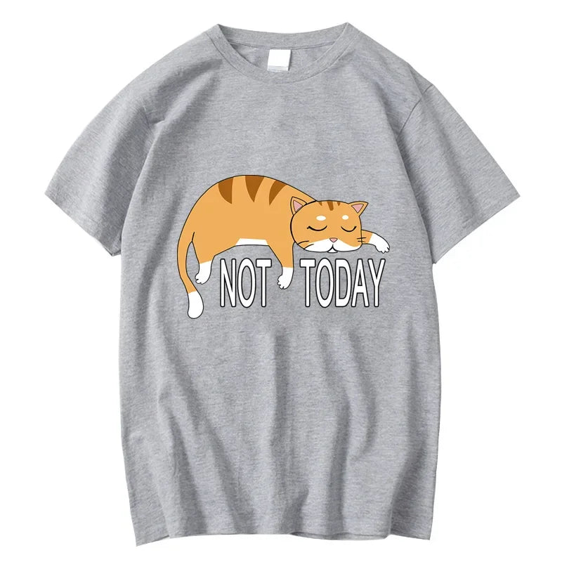 Nicht heute“ Lustiges Katzenshirt