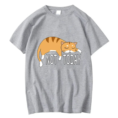 Nicht heute“ Lustiges Katzenshirt