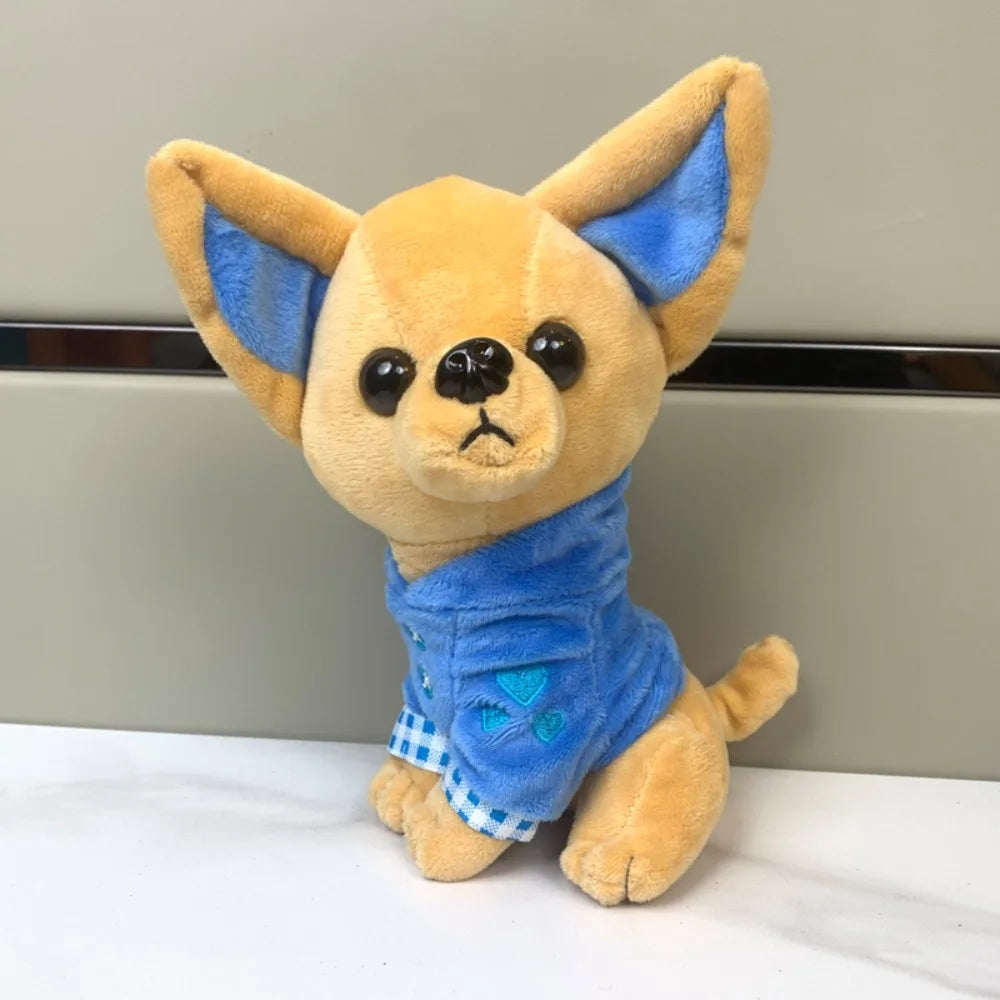Brinquedos de boneca de pelúcia chihuahua
