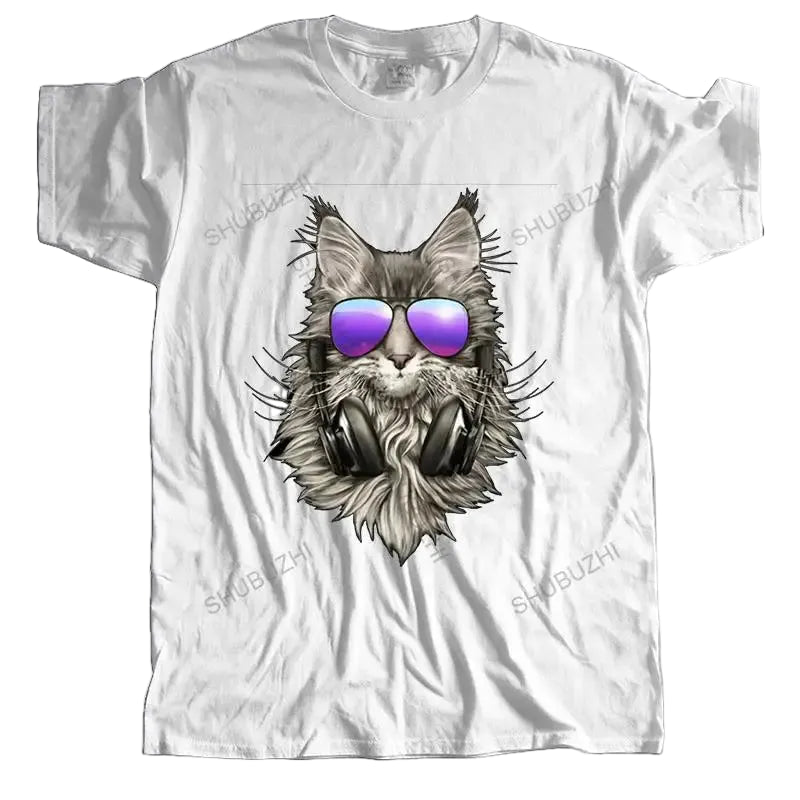 Camisa de moda Maine Coon