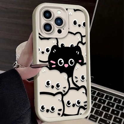 Cute Love Cat iPhone Case