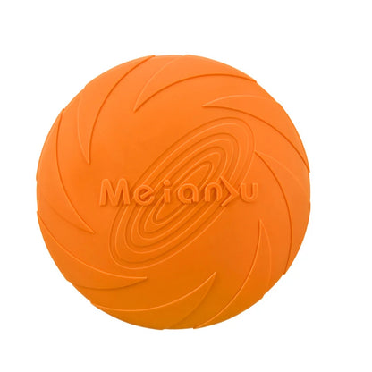 Soft Rubber Flying Disc Dog Toy