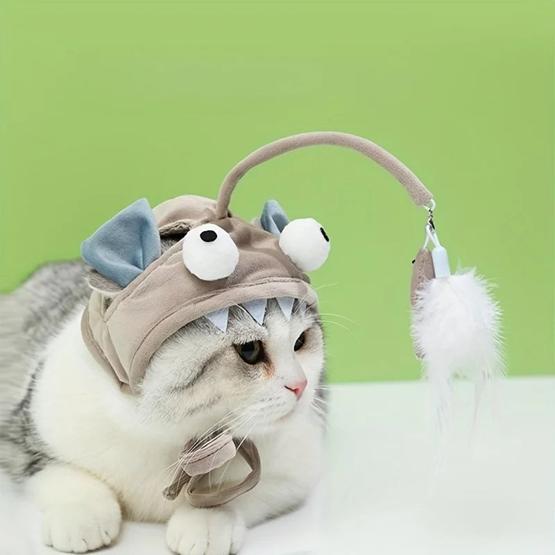 Cute Cat Hat with Toys