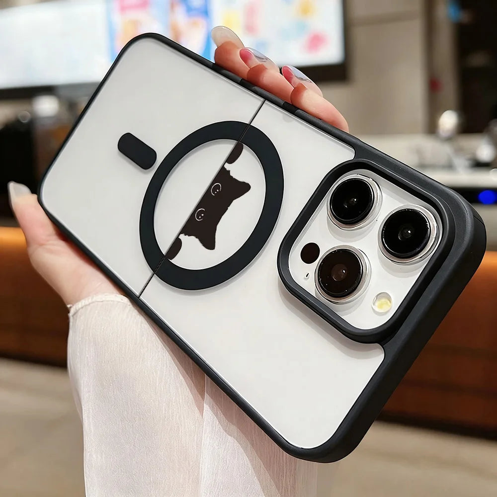 Cute Cat MagSafe iPhone Case