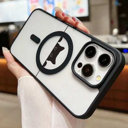 Cute Cat MagSafe iPhone Case