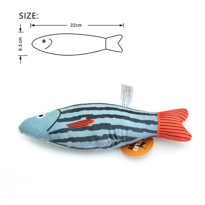 Pillowfish Interactive Sounding Cat Toy